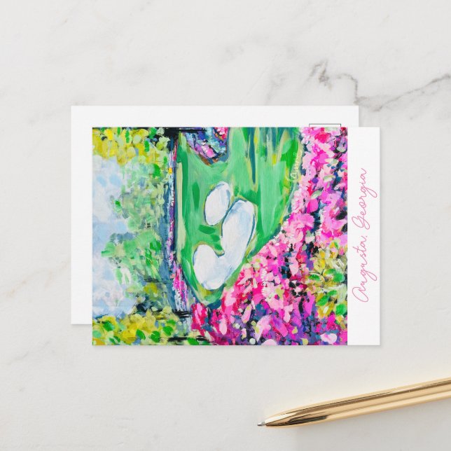 Postal Impresión de Augusta 2024 (Anverso/Reverso In Situ)