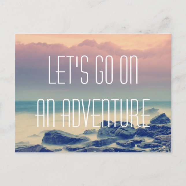 Postal Impresión de aventura (Anverso)