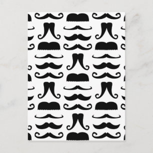 Postal Impresión de bigote