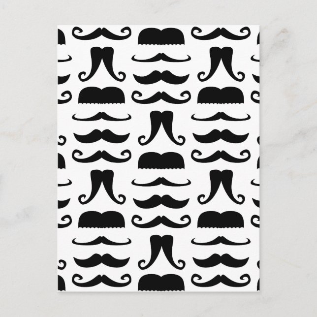 Postal Impresión de bigote (Anverso)