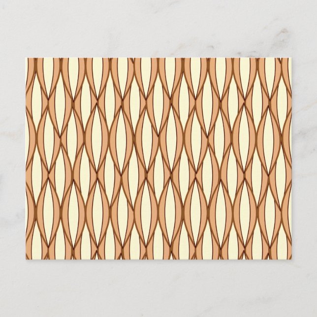 Postal Impresión de cinta de medio siglo - bronceado de c (Anverso)