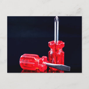 Postal Impresión de herramienta moderna de controladores