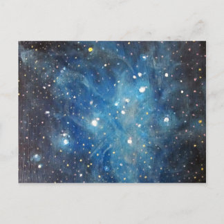 Postal Impresión de la pintura de la constelación del