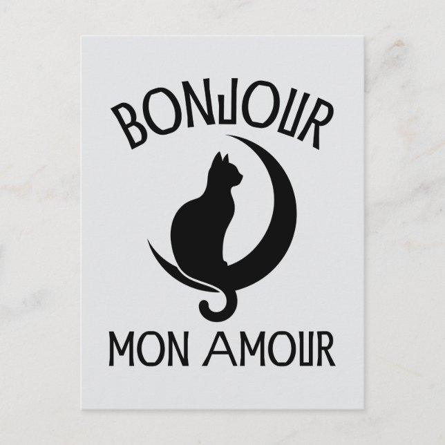 Postal Impresión de lienzo estirado (Anverso)