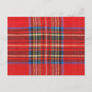 Postal Impresión de plante rojo