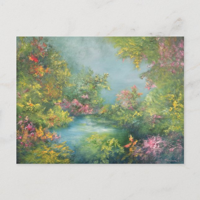 Postal Impresión tropical 1993 (Anverso)