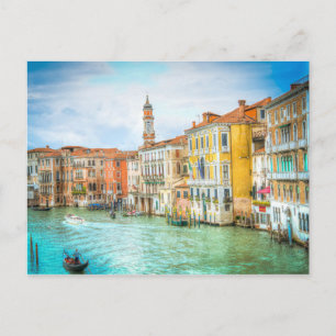 Postal Impresionante Canal Grande Venecia Foto regalo, fo