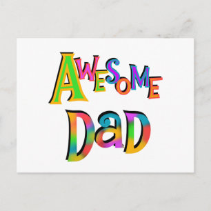 Postal Impresionantes camisetas y regalos para papá