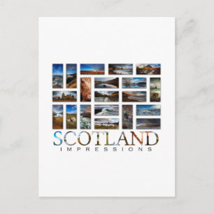 Postal Impresiones de Escocia