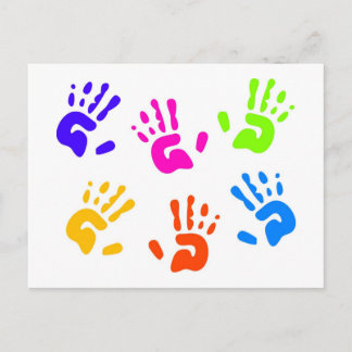Postal Impresiones de mano