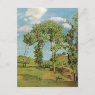 Postal Impresionista de Landscape Paysage Frederic Bazill