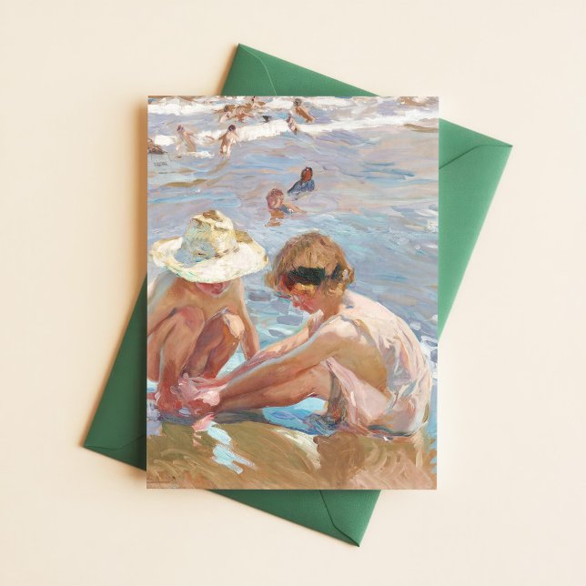 Postal Impresionista español Joaquín Sorolla (Subido por el creador)