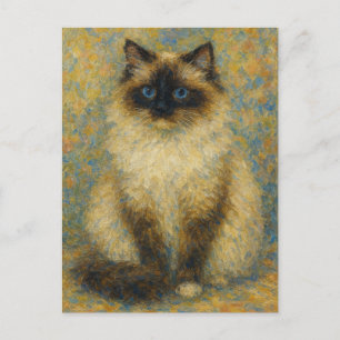Postal Impresionista Ragdoll