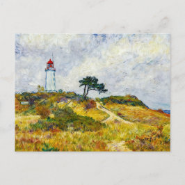 Postal Impressionist Coastline on Hiddensee Island at Sun