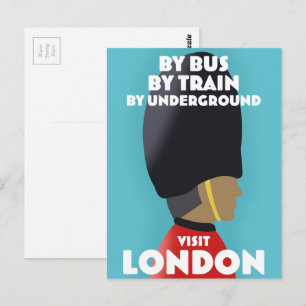 Postal Imprimir arte de Londres.