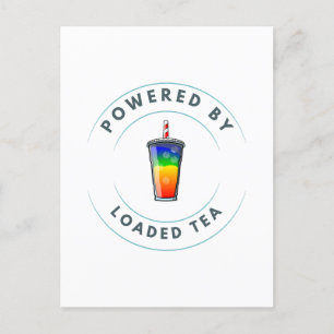 Postal Impulsado por el té cargado