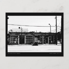 Postal In and Out Mart Urban Street Scene