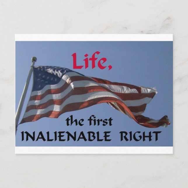 Postal Inalienable Right (Anverso)