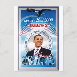 Postal Inauguración de Barack Obama