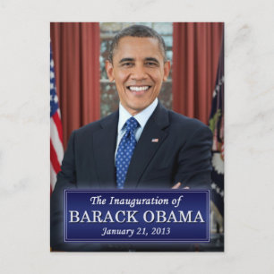 Postal Inauguración de Barack Obama 2013