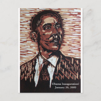 Postal ¡Inauguración de Obama! 20 de enero de 2009
