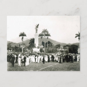 Postal Inauguración del Monumento conmemorativo de guerra