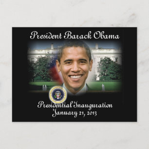 Postal Inauguración del PRESIDENTE OBAMA 2013
