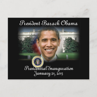 Postal Inauguración del PRESIDENTE OBAMA 2013
