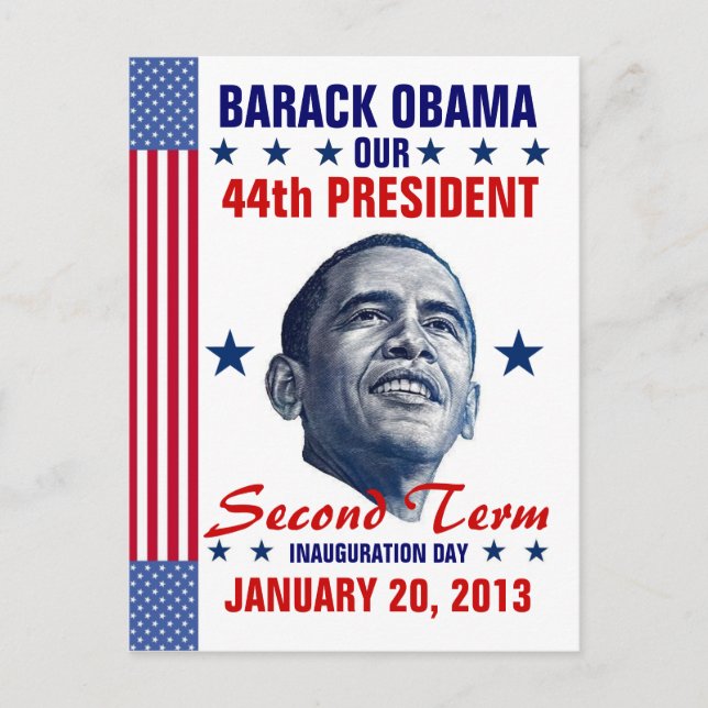 Postal Inauguración presidencial de 2013 (Anverso)