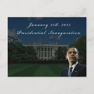 Postal Inauguración presidencial de Barack Obama 2013