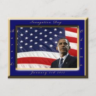 Postal Inauguración presidencial de Barack Obama 2013