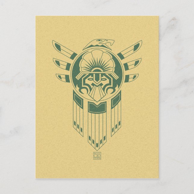 Postal Inca Bird Tattoo (Anverso)