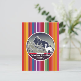 Postal Inca Citadel Machu Picchu Cusco Peru
