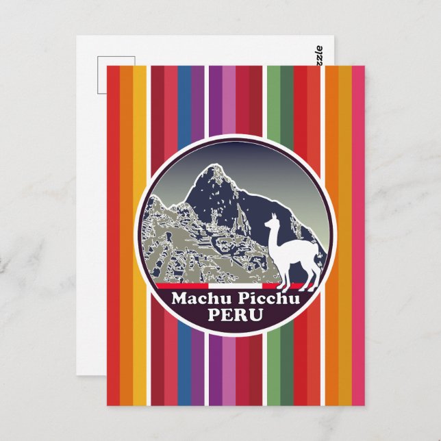 Postal Inca Citadel Machu Picchu Cusco Peru (Anverso / Reverso)