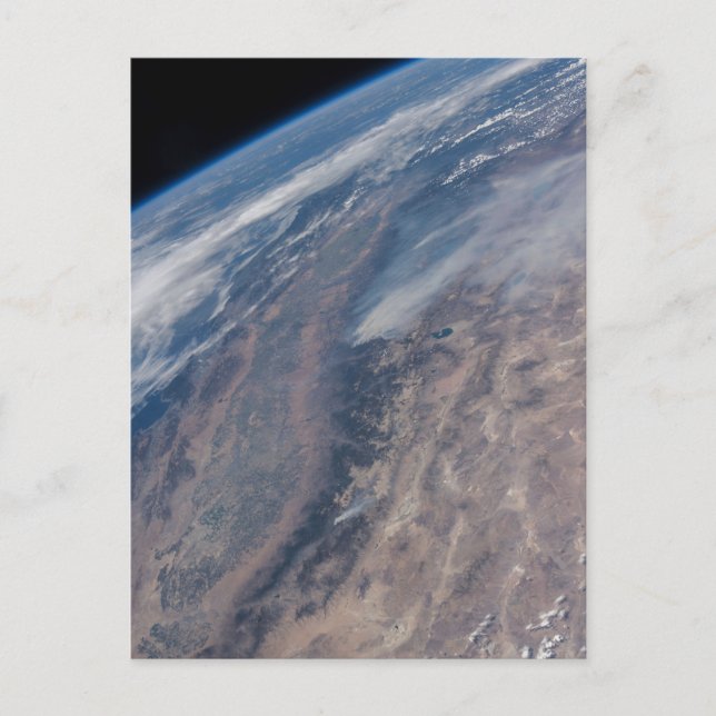 Postal Incendio en el Parque Nacional Yosemite y Bosque S (Anverso)