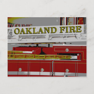 Postal Incendio en Oakland