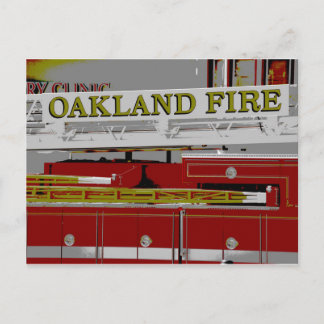 Postal Incendio en Oakland