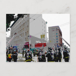 Postal Incendio En San Francisco