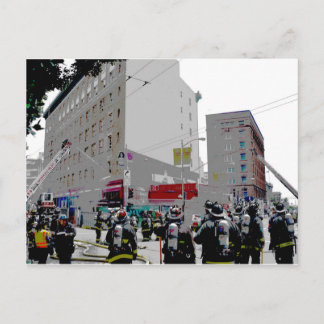 Postal Incendio En San Francisco