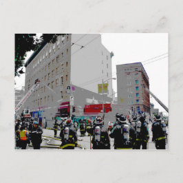 Postal Incendio En San Francisco