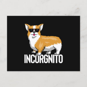 Postal Incognito Corgi