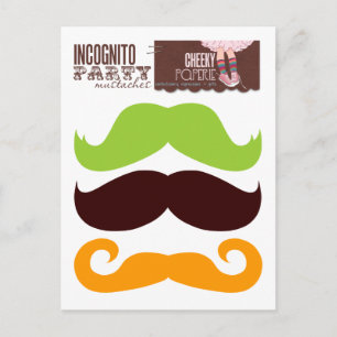 Postal Incognito Fiesta Mustaches 1
