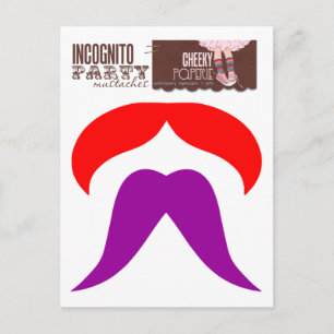 Postal Incognito Fiesta Mustaches 2