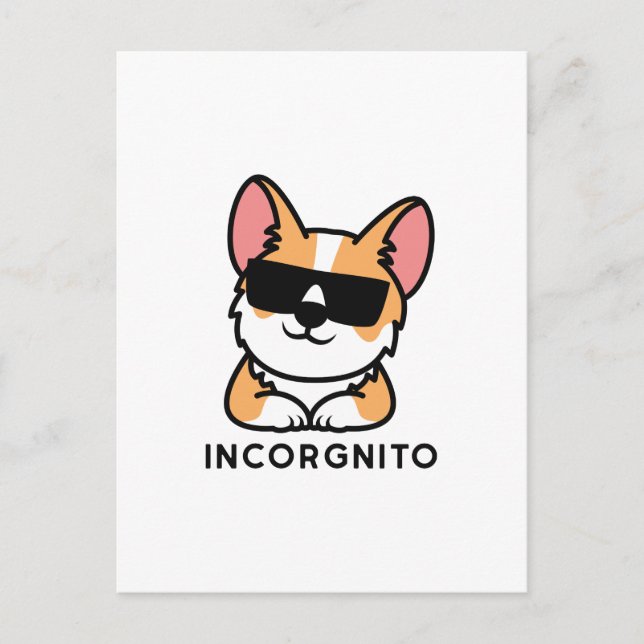 Postal Incorgnito (Anverso)