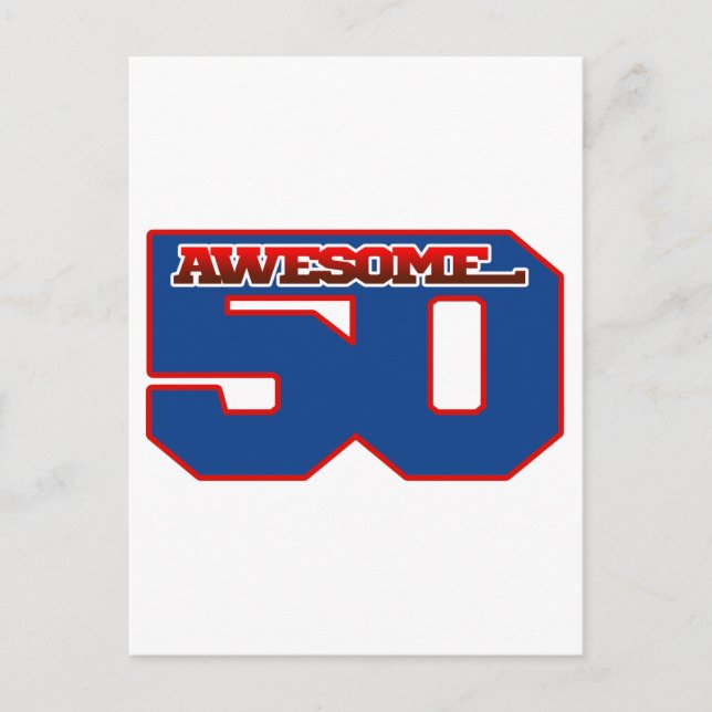 Postal increíble 50 (Anverso)