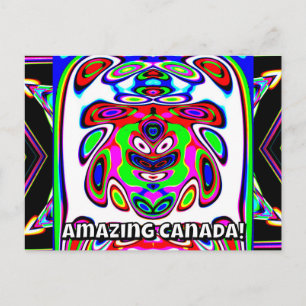 Postal ¡Increíble Canadá! (puedes cambiar las palabras)