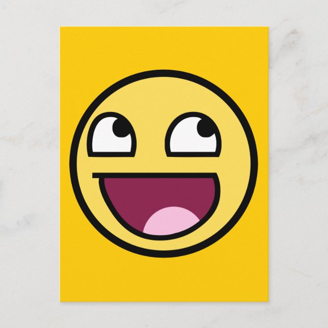 Postal increíble cara /b (Anverso)