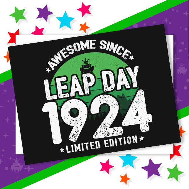 Postal Increíble Desde 1924 Día del Año Bisiesto 29 de Fe (Subido por el creador)