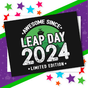 Postal Increíble desde 2024, Año del Salto, 29 de febrero