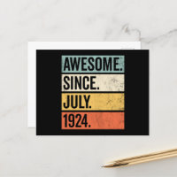 Increíble desde julio de 1924